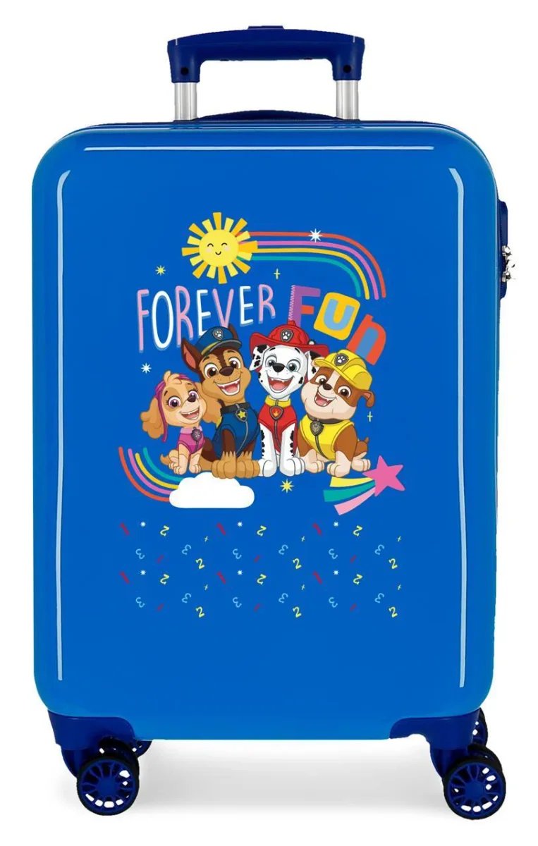 4521722 TROLLEY ABS 55CM. 4R. PAW PATROL FOREVER FUN AZUL - Des Produits Outdoor Pensés Ab pour Vos Aventures au Quotidien