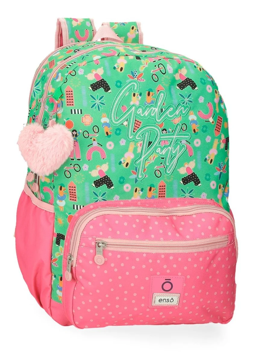 9662621 MOCHILA 42CM 2C. ENSO GARDEN PARTY - Des Produits Outdoor Pensés pour Vos Aventures au Quotidien - {'count': 2, 'name': 'adaptable'}