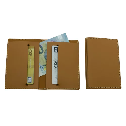 Porte-cartes, billets, notes de frais en cuir recyclé - Saldi Straordinari – Offerte Speciali Disponibili Adesso - Card holder