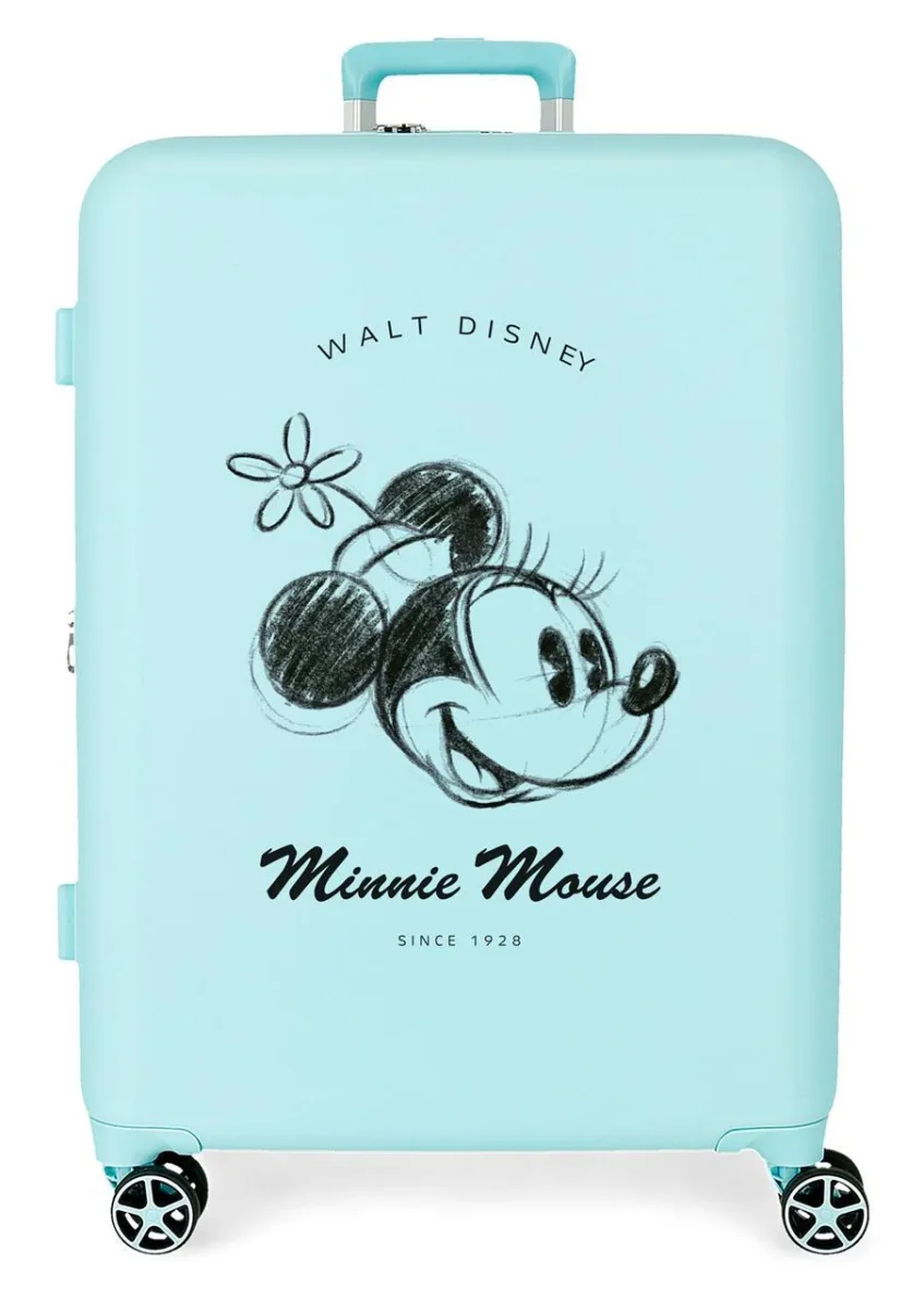 3739421 TROLLEY ABS 70CM.C/EXP. 4R.MINNIE YOU ARE MAGIC - Des Produits Outdoor Pensés pour Vos Aventures au Quotidien 4561321 TROLLEY ABS 50 cm.4r. MINNIE PLAY ALL DAY ROSE – Maletas Greenwich