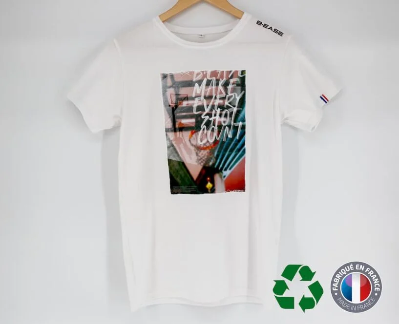 T-shirt Playground 2 – Blanc – Adulte et Enfant - Matériel MC sport pas cher – Meilleur rapport qualité-prix