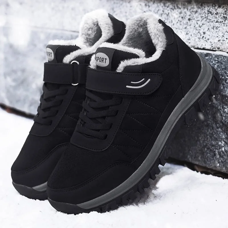 Chaussures fourrées en velours pour standard femme - Éclairage de qualité avec frais de port offerts