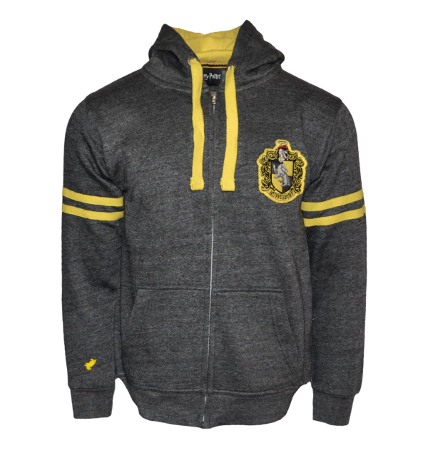 Sweat à capuche zippé Poufsouffle Unisexe - E-shop homme mondial – Produits durables, modernes et accessibles partout