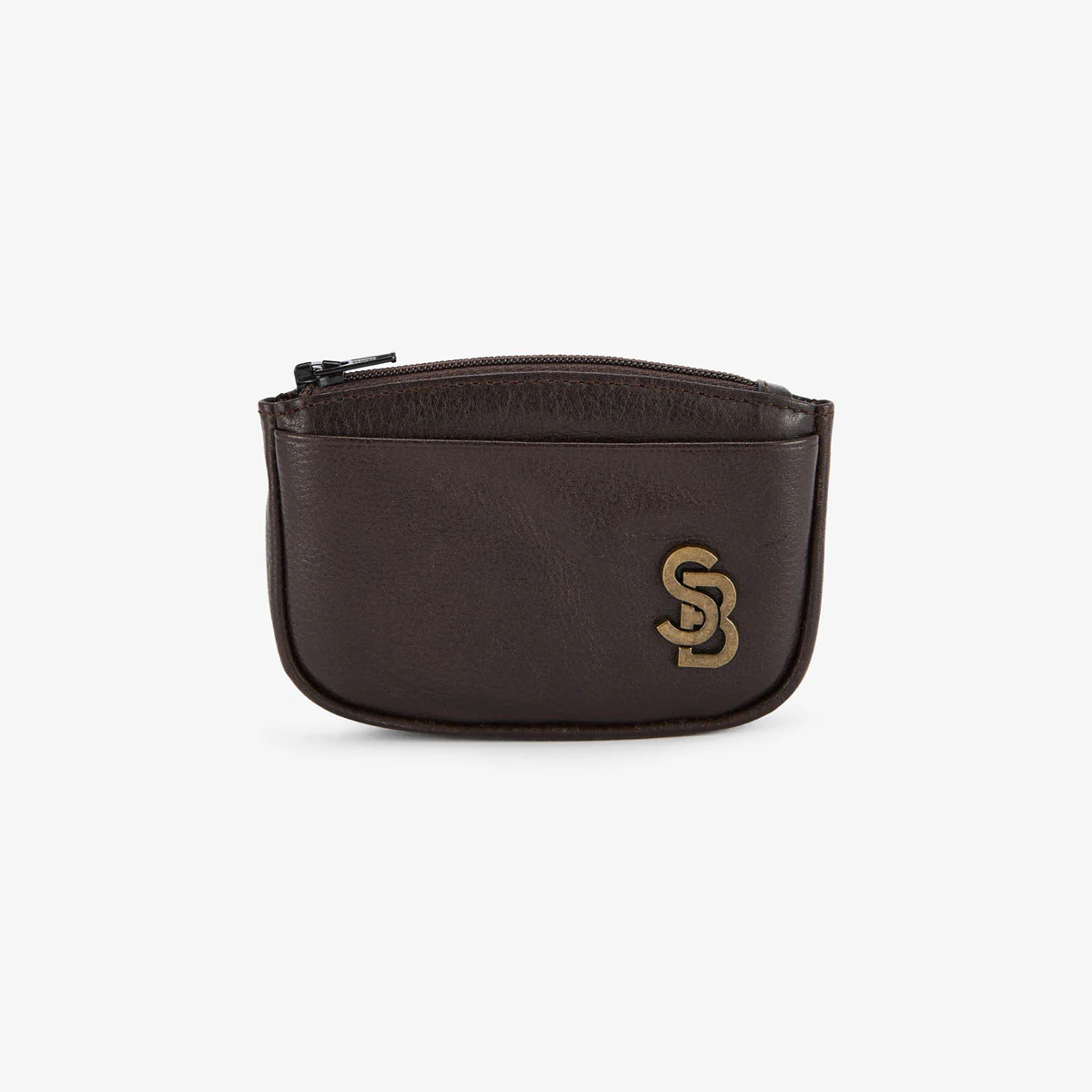Porte-monnaie en cuir avec zip Motard et logo en métal - E-shop mondial – Produits durables, modernes et accessibles partout