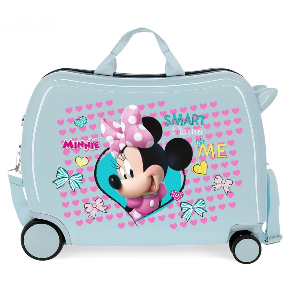 Maleta ruedas multidireccionales Minnie Happy Helpers Azul claro Produits Outdoor Pensés Aventures Quotidien