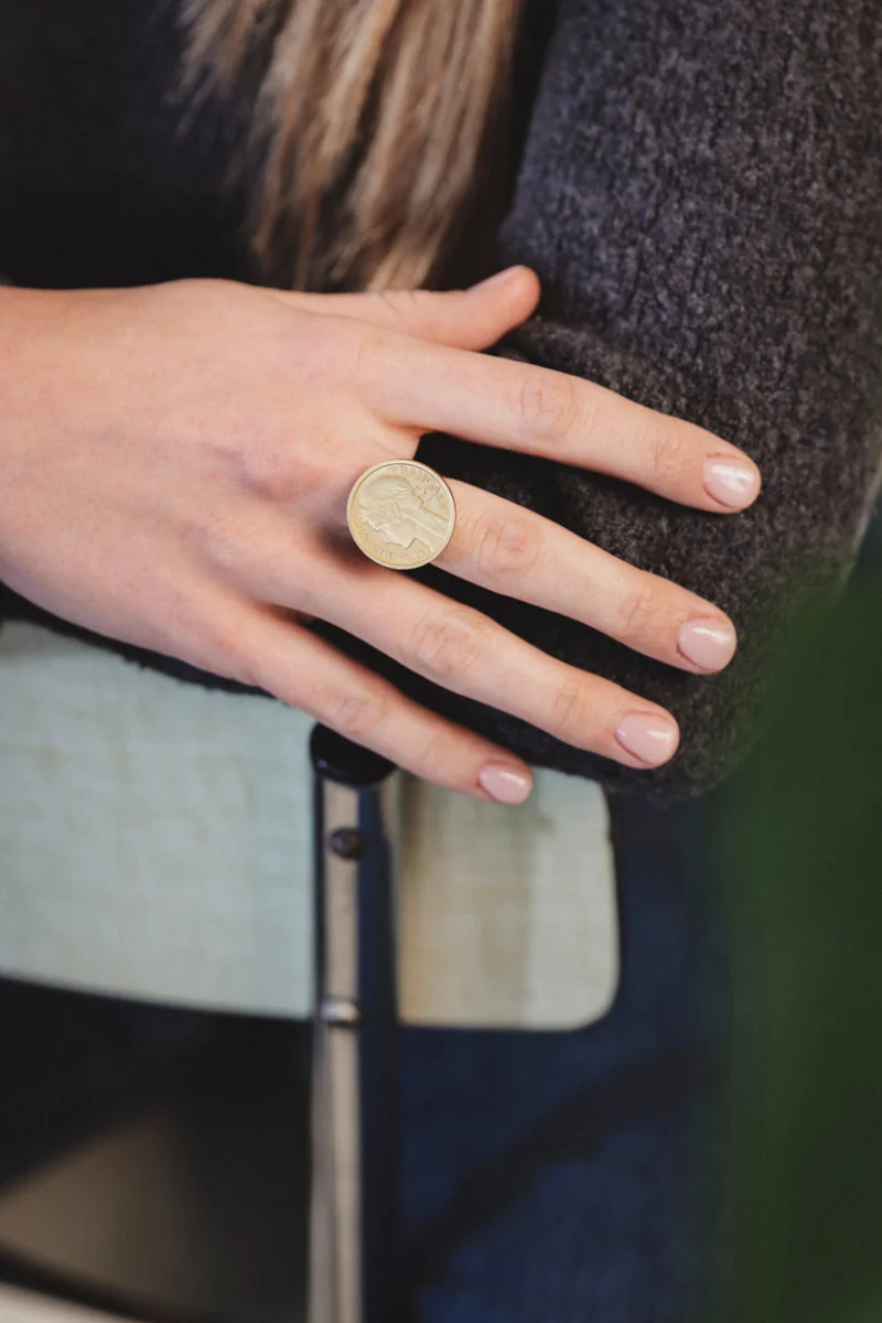 Bague Louise Franc Vins Rouges Harmonieux Occasion