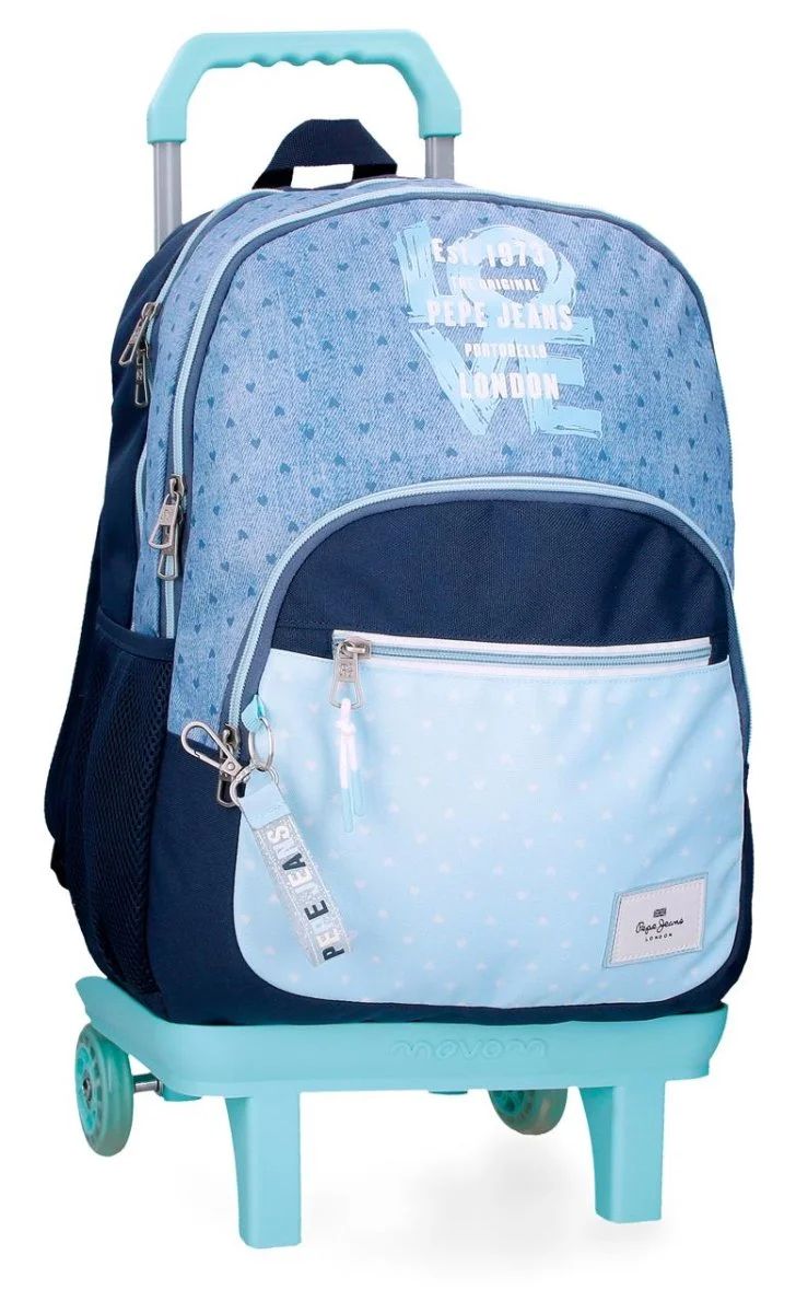 68225T2 MOCHILA ADAP.44CM.2C.C/CARRO Balpe PJL NONI DEMIN AZUL C - Des Produits Outdoor Pensés pour Vos Aventures au Quotidien