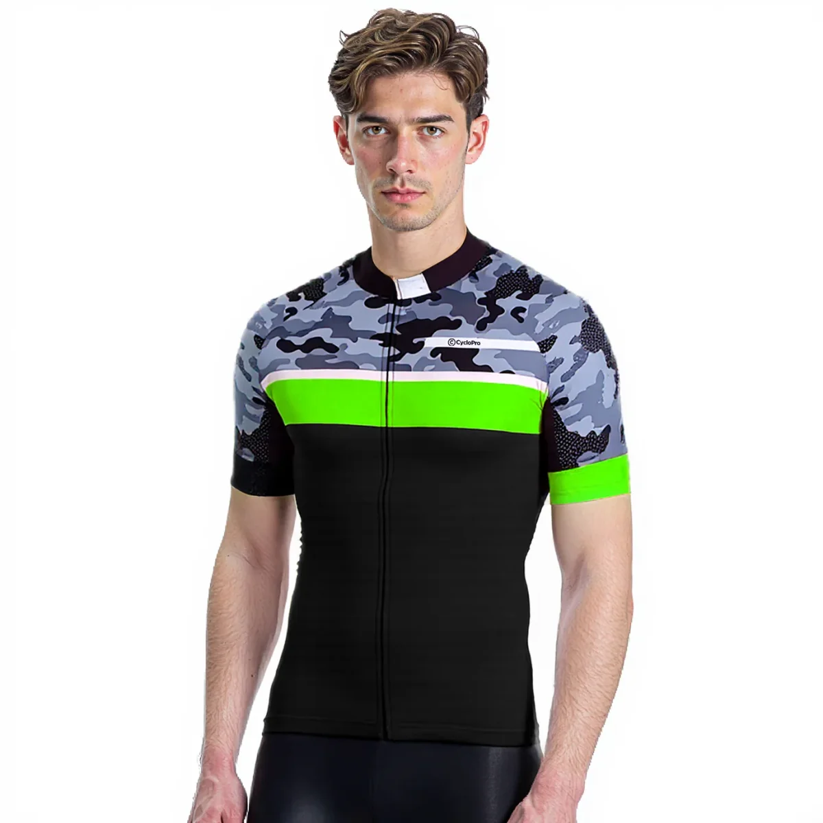 MAILLOT DE CYCLISME VERT - CAMORIDE - Tout pour Créer des Expériences Mémorables en Extérieur Camping Resort pour Cyclisme et Cyclotourisme | Costa Brava