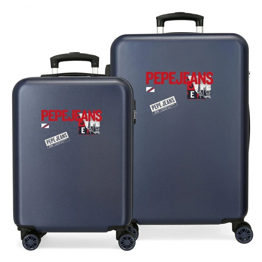 Juego de Maletas Pepe Jeans Dikram rígidas 55-65cm azul marino - Des Produits Outdoor Pensés pour Vos Aventures au Quotidien MALETA RÍGIDA EXPANDIBLE REFLECTIVA HYPER-BAG - SIETTE - Adrian store