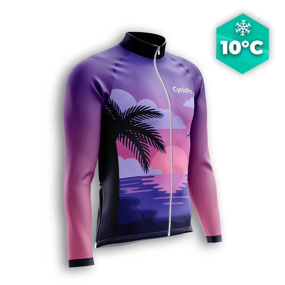MAILLOT LONG DE CYCLISME AUTOMNE - RELAX+ - Tout pour Créer Pass des Expériences Mémorables en Extérieur