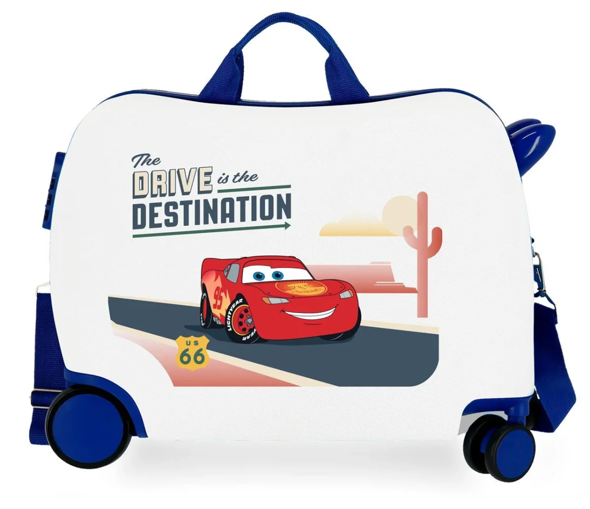 MALETA INF.ABS 4R. 2.MULTI CARS DESTINATION BLANCO Produits Outdoor Pensés Aventures Quotidien