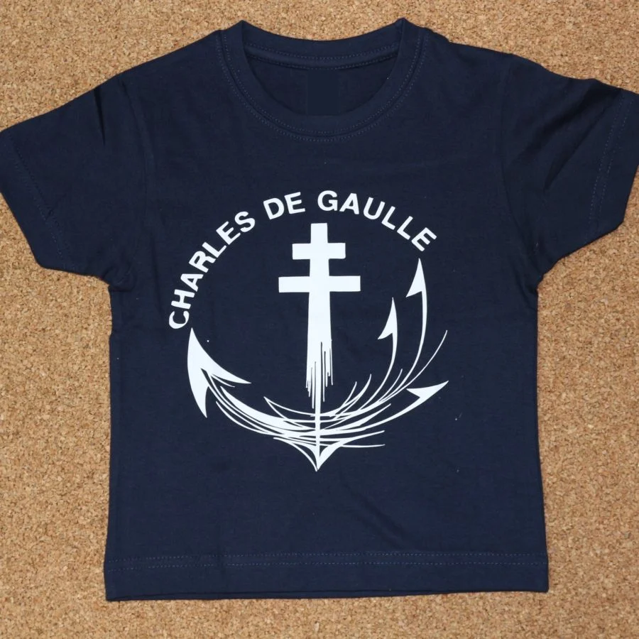 T-shirt Charles de Gaulle - Outdoor Sports Shop – Bons Plans Randonnée & Trekking - Boxy tshirt