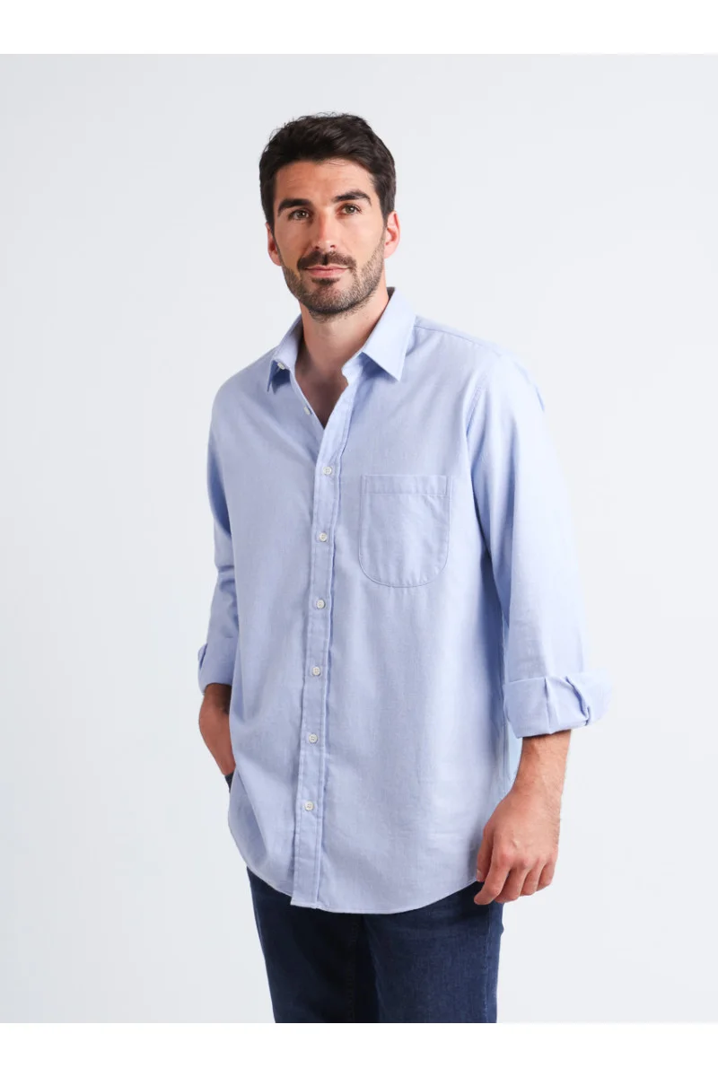 Chemise laine et coton Made cuir in France - Vins Rouges Harmonieux pour Chaque Occasion