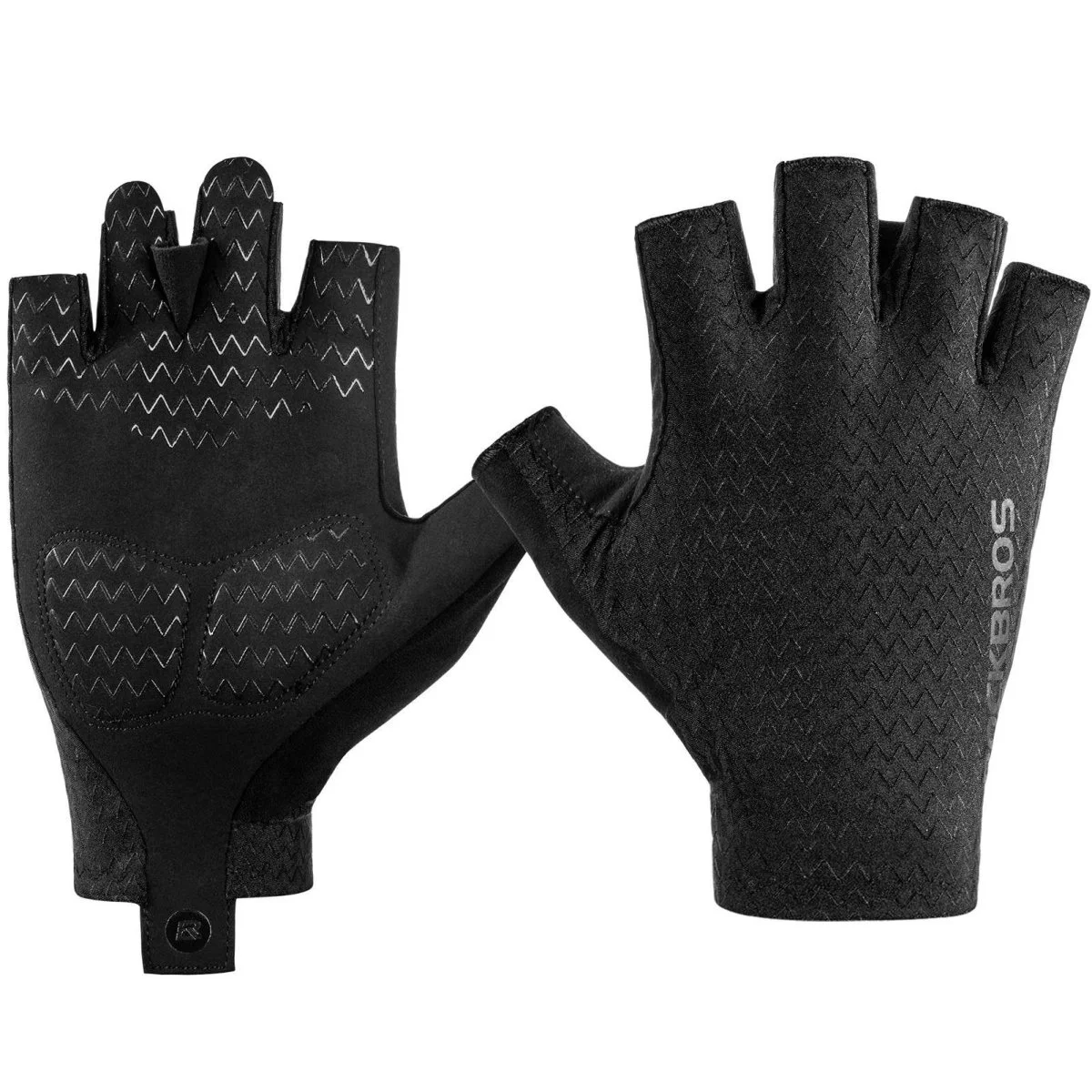 Gants de moto demi-doigts antidérapants à motif gel ROCKBROS - Accessoires Outdoor pour Plus de Liberté de Mouvement - Gants motos