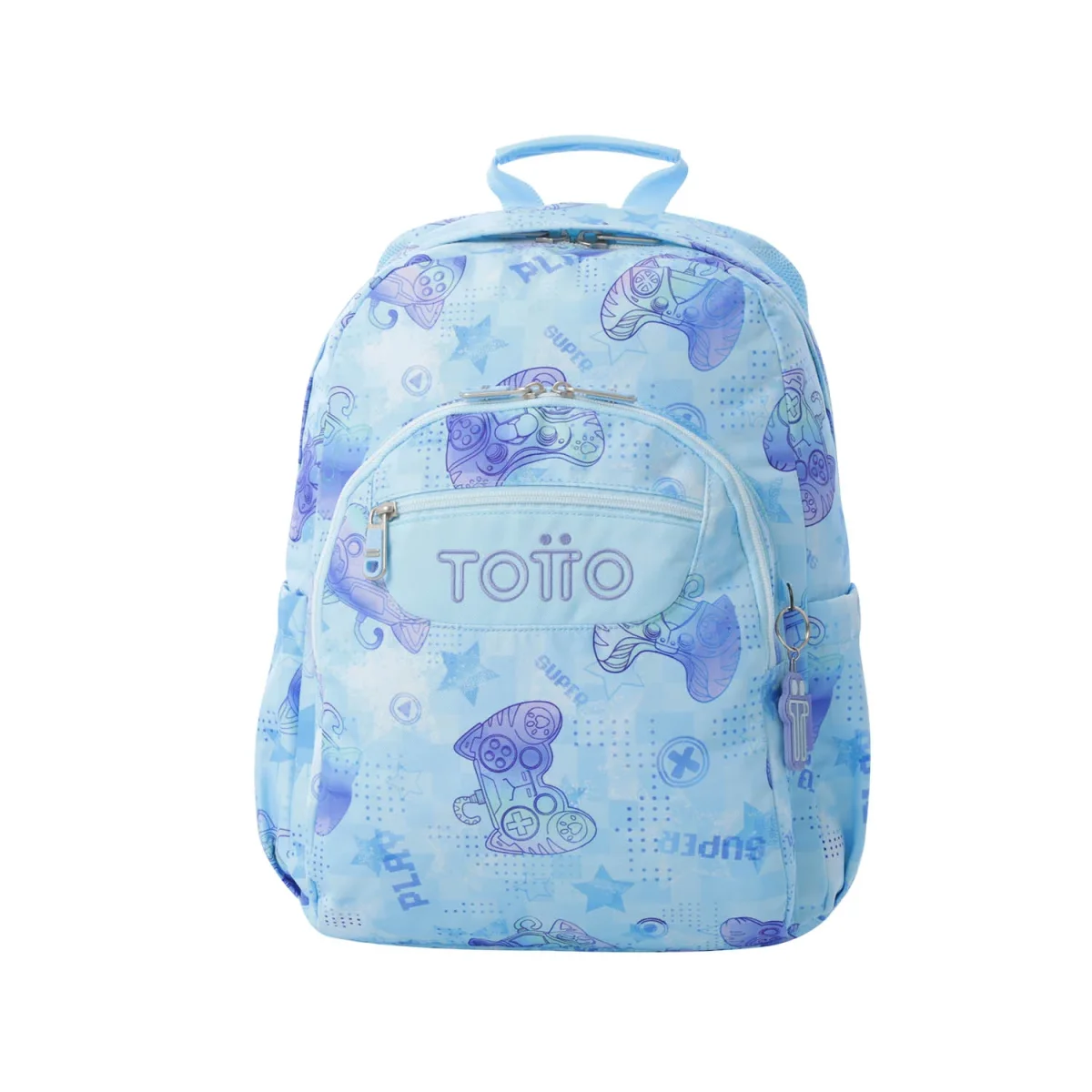 TOTTO Mochila escolar adaptable a carro Polar 1FY- Acuareles - Des Produits Outdoor Pensés pour Vos Aventures au Quotidien MOCHILA COMPACTA TOTTO TIZA DESMONTABLE 4DR. Mochila con carro escolar.  Librería Papelería CLIPS