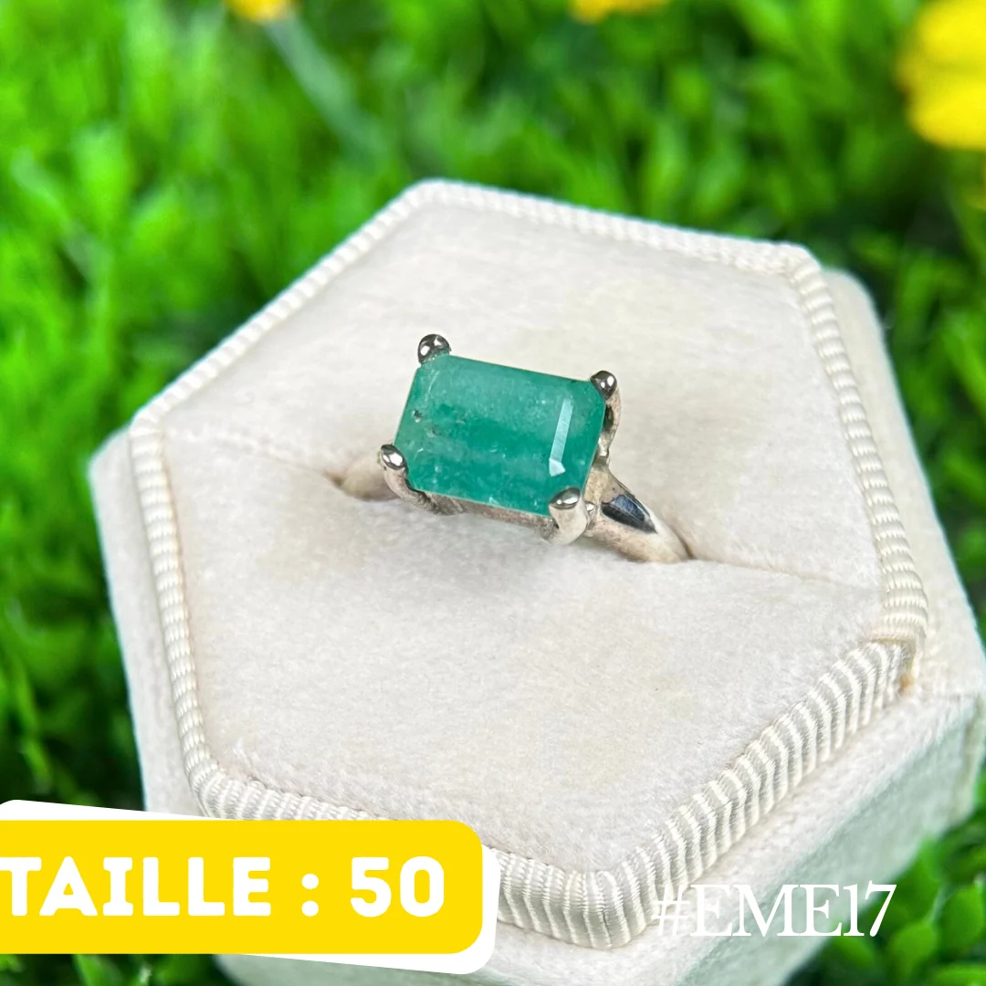 Bague Émeraude Argent Saldi Straordinari Offerte Speciali Disponibili Adesso