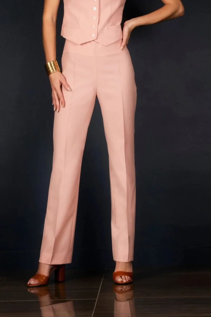 Pantalon Tailleur Femme Ballerine Soeur Vins Rouges Harmonieux Occasion