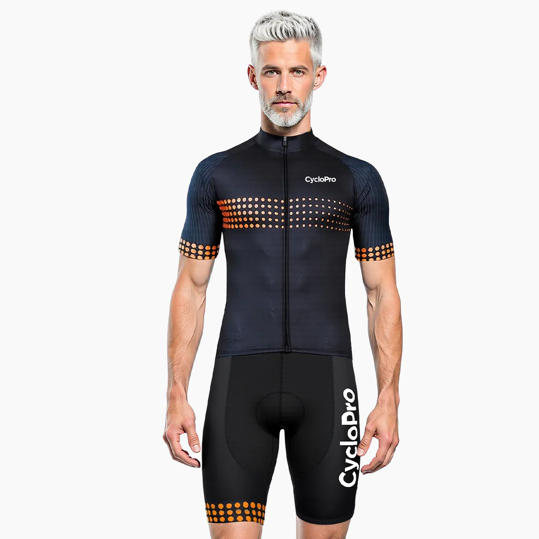 Tenue De Cyclisme Orange - Liberty+ - Tout pour Créer des Expériences Mémorables en Extérieur - {'count': 1, 'name': 'vestimentaire'}