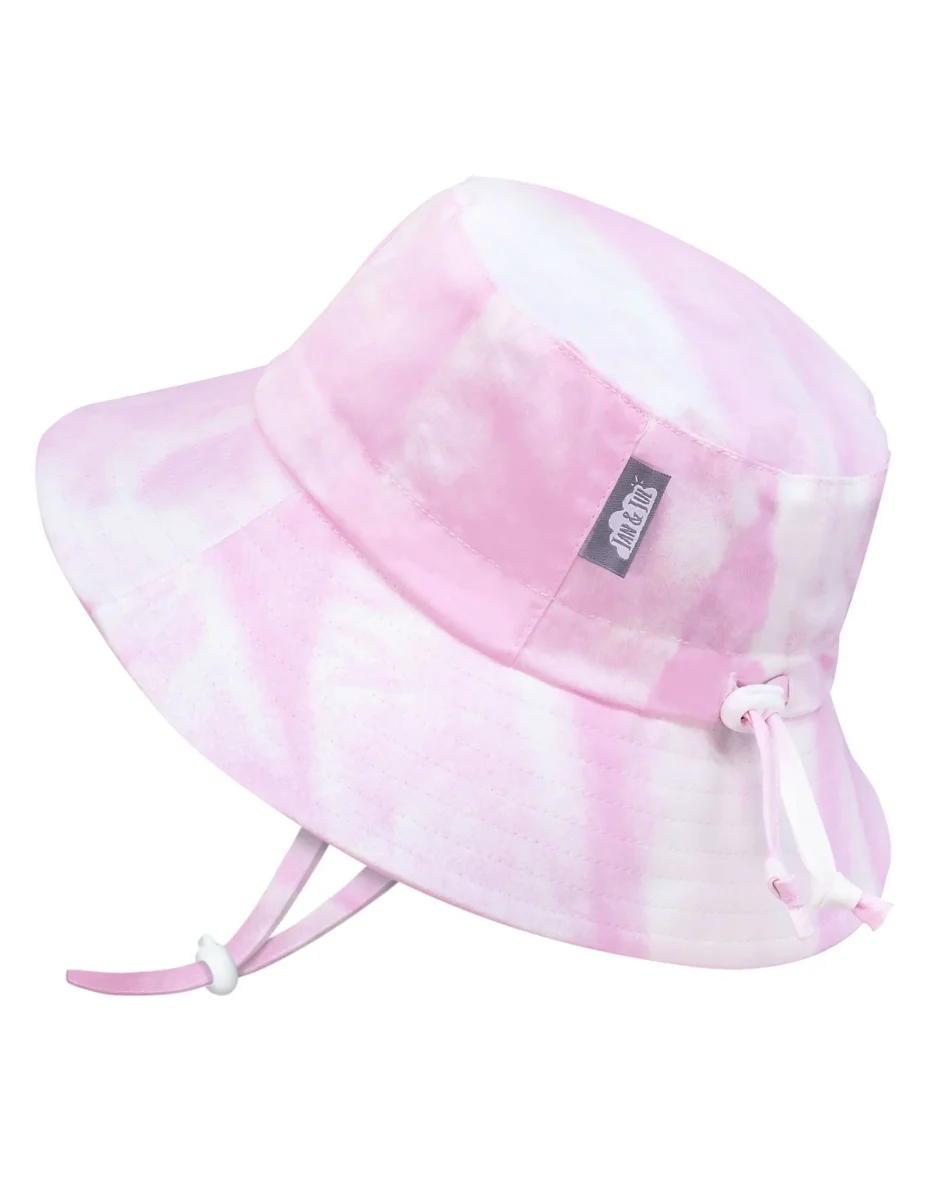 Chapeau Bob en Coton - Rose Tie-Dye - Jan & Jul - Boutique Maman & Bébé – Produits Essentiels au Quotidien - soleil chamaye chapeau amp bébé produit
