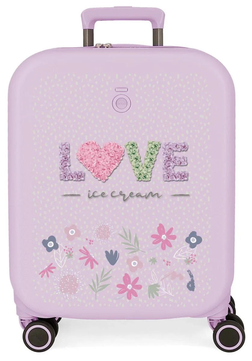 9569123 TROLLEY ABS 55CM. 4R. ENSO LOVE ICE CREAM LILA - Des Produits Outdoor Pensés pour Vos Aventures au Quotidien - {'count': 1, 'name': 'CREAM'}