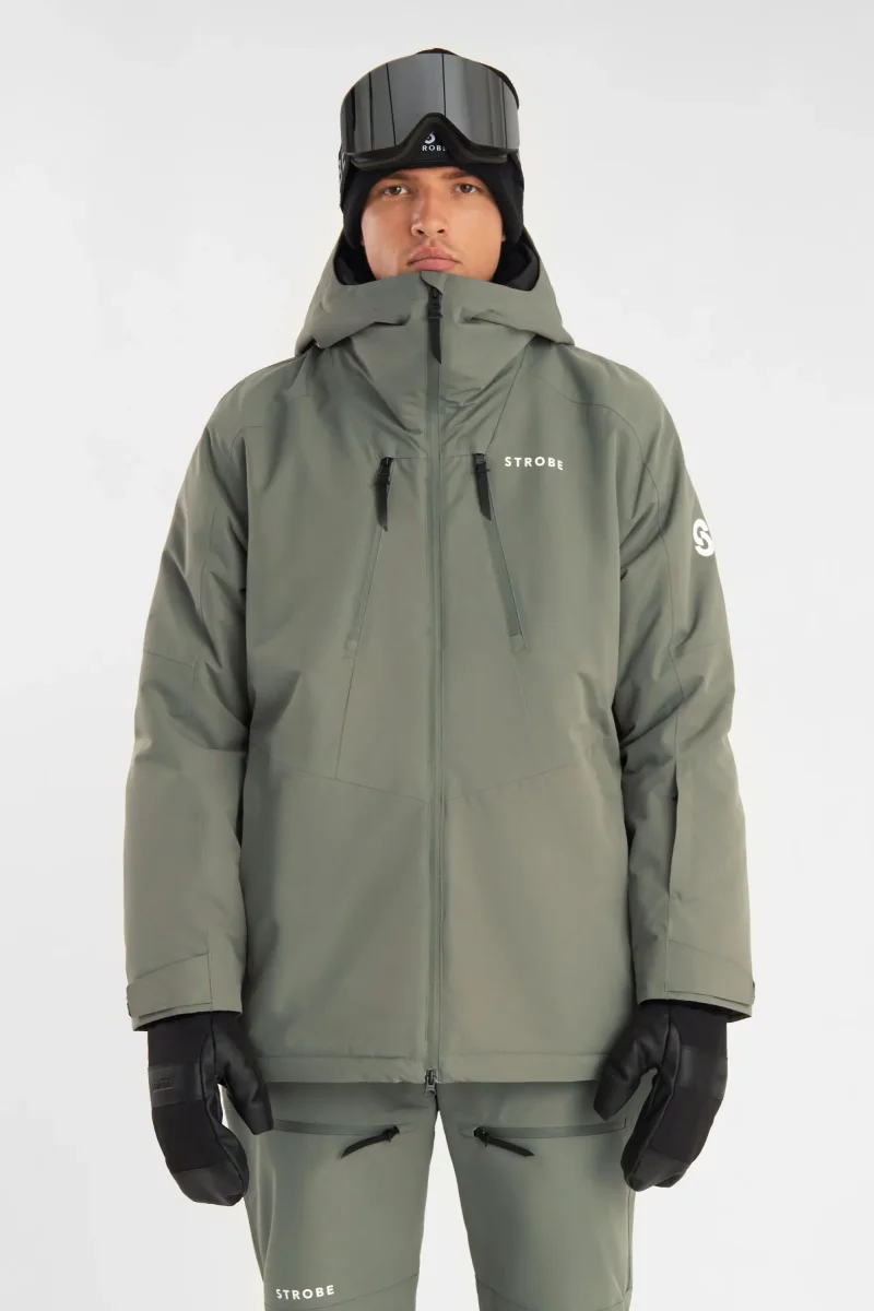 Veste de ski Lynx Smoke Green – Hommes - Matériel sport pas cher – Meilleur rapport qualité-prix - atlas 3l veste ski homme matériel – rapport qualité - prix