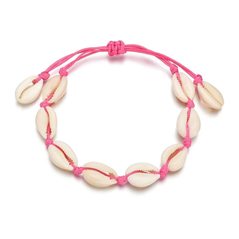 Bracelet Coquillage Crustacé Blanc - Saldi Straordinari – Offerte Speciali Disponibili Dainty Adesso