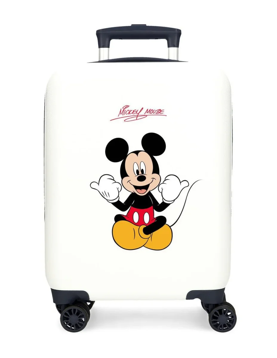 TROLLEY ABS 50 CM.4R MICKEY CHEERFUL BLANCO - Des Produits Outdoor Pensés pour Vos Aventures au Quotidien - Aventure bio