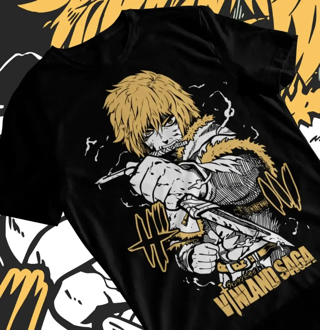 T-shirt Anime Vinland Saga adulte Unisexe - Boutique Bébé en Ligne : Soins, Jouets et Articles Maison