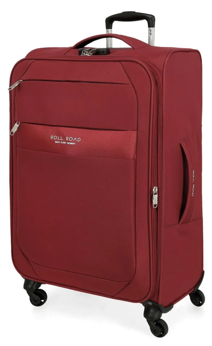 5019324 TROLLEY PES 76CM.4R.ROLL ROAD ROYCE ROJO - Des Produits Outdoor Pensés pour Vos Aventures au Quotidien - sac trolley produit aventure
