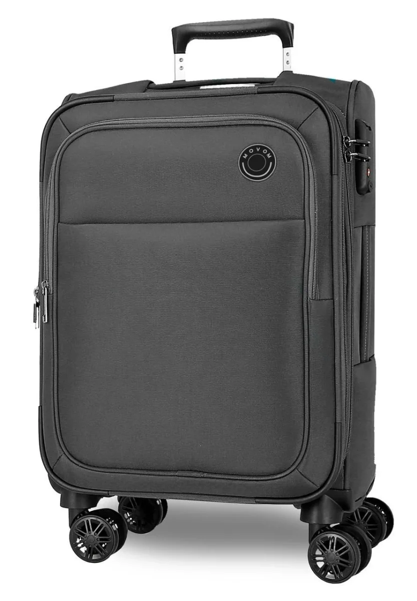 TROLLEY PES 55CM.C EXP 4R.MOVOM ATLANTA GRIS Produits Outdoor Pensés Aventures Quotidien