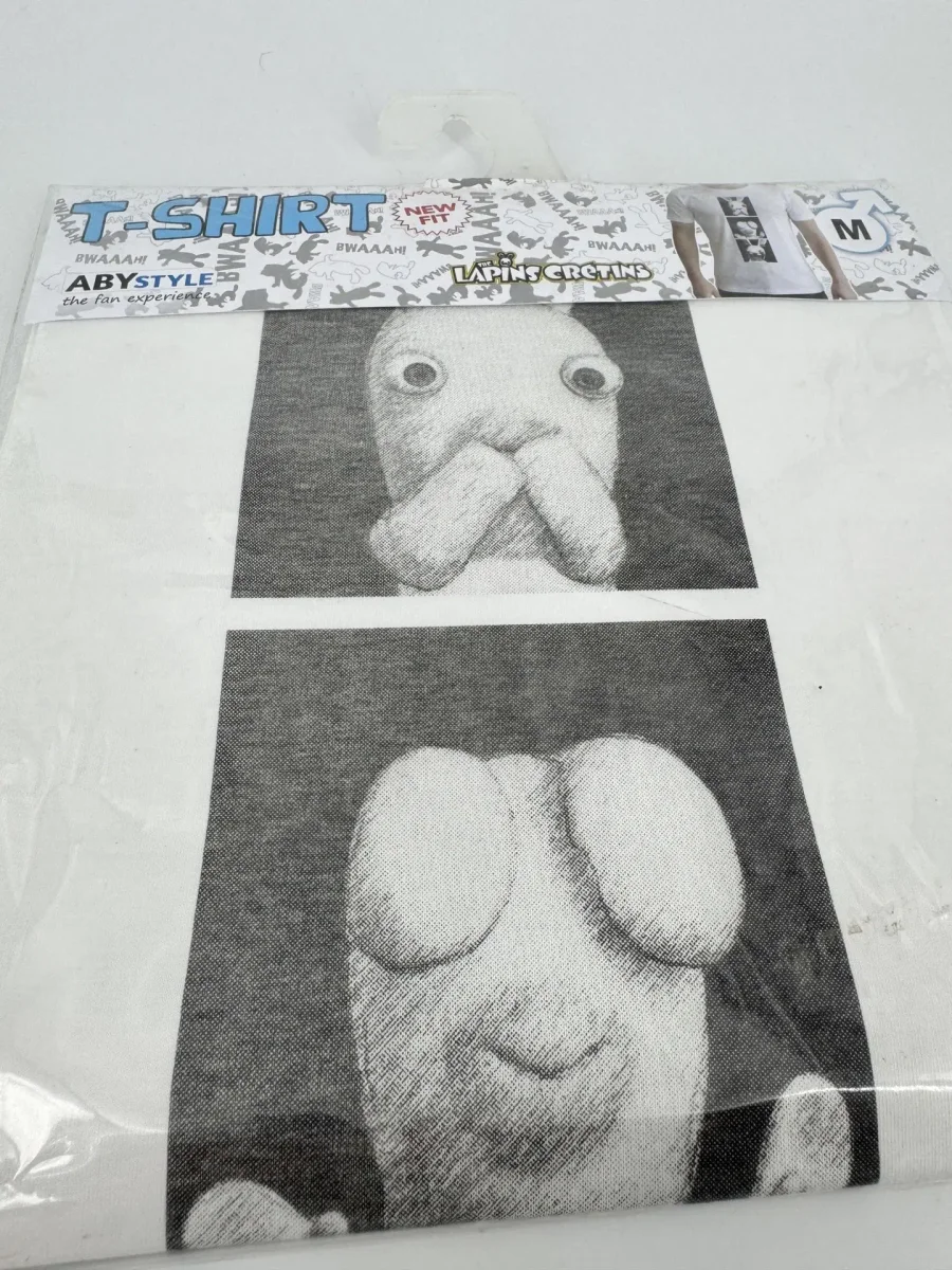 Lapins crétins Tee Shirt blanc photo d’identité – Abystyle Taille M masculin ABYTEX468 - Saldi Straordinari – Offerte Speciali Disponibili Adesso - Shopforgeek