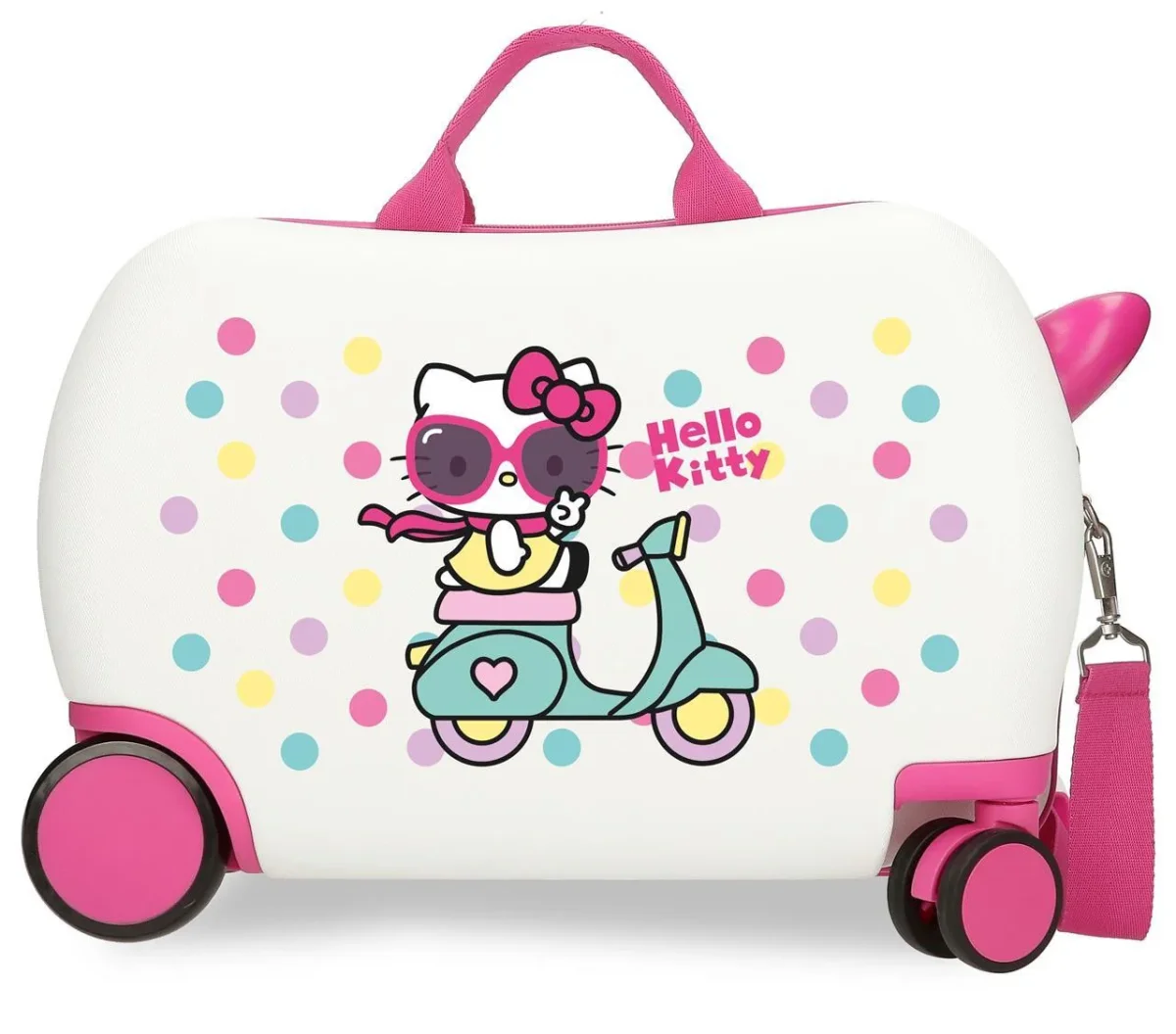 4231022 MALETA INF.ABS 4R.(2 MULTI.) 45CM. HELLO KITTY GIR - Des Produits Outdoor Pensés pour Vos Aventures au Quotidien Sac à dos à roulettes Hello Rain Must 45 CM Trolley