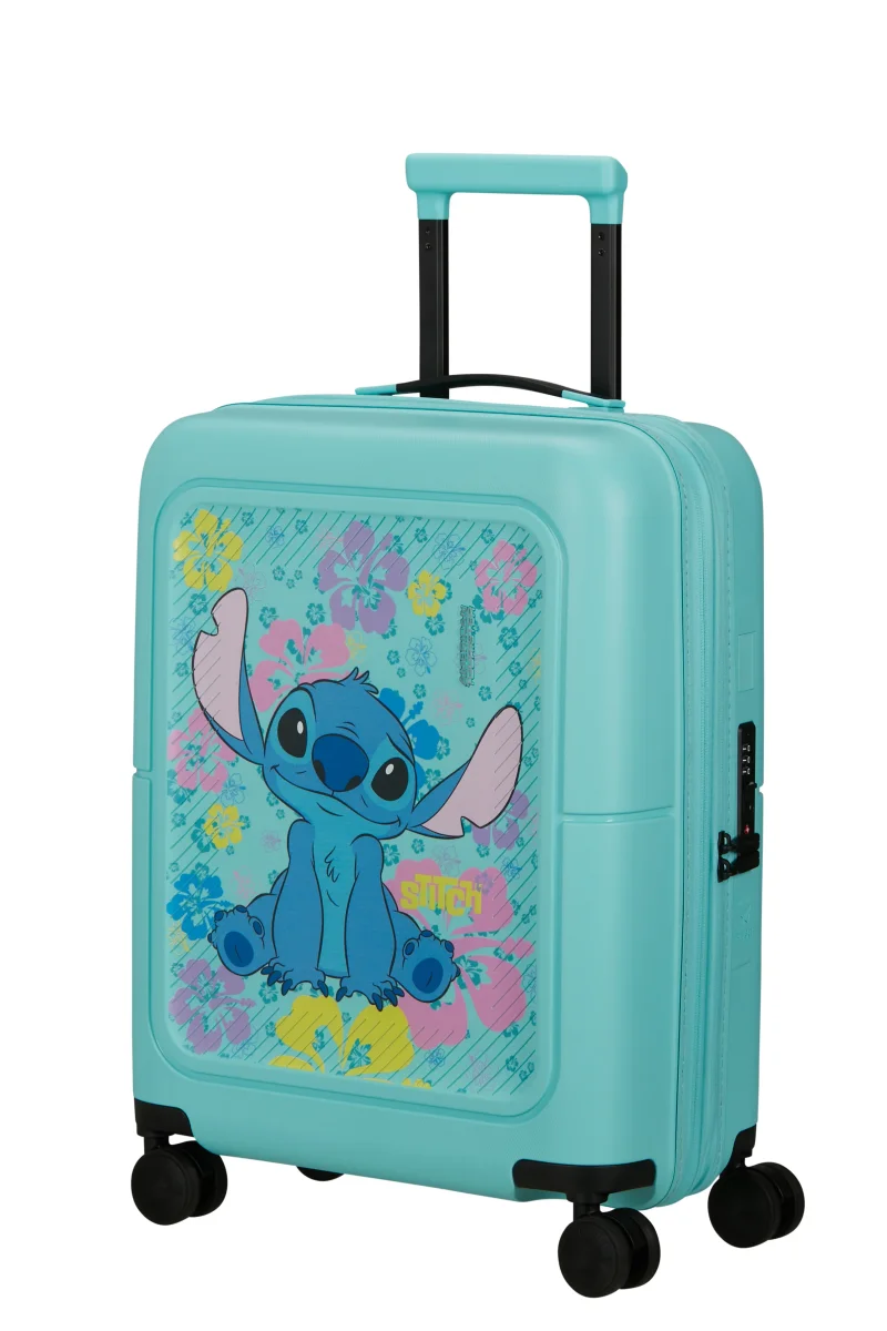 AMERICAN TOURISTER Maleta Cabina Extensible DISNEY STITCH FLOWER Produits Outdoor Pensés Aventures Quotidien