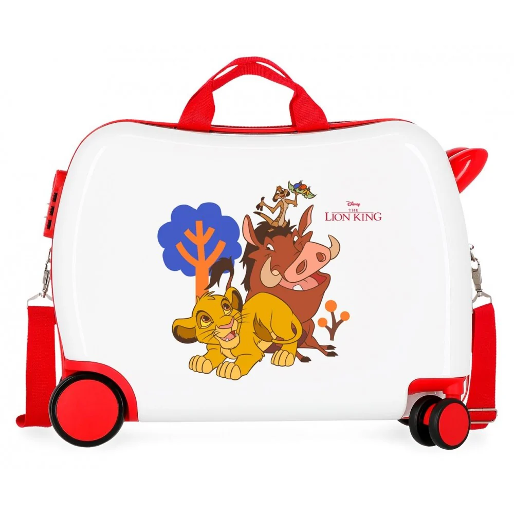 Maleta DISNEY ruedas multidireccionales SIMBA FRIENDS Produits Outdoor Pensés Aventures Quotidien