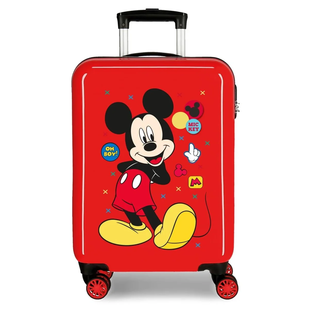 Maleta de cabina rígida Mickey Enjoy the Day Blue - Des Produits Outdoor Pensés pour Vos Aventures au Quotidien - american tourister maleta cabina produit aventure