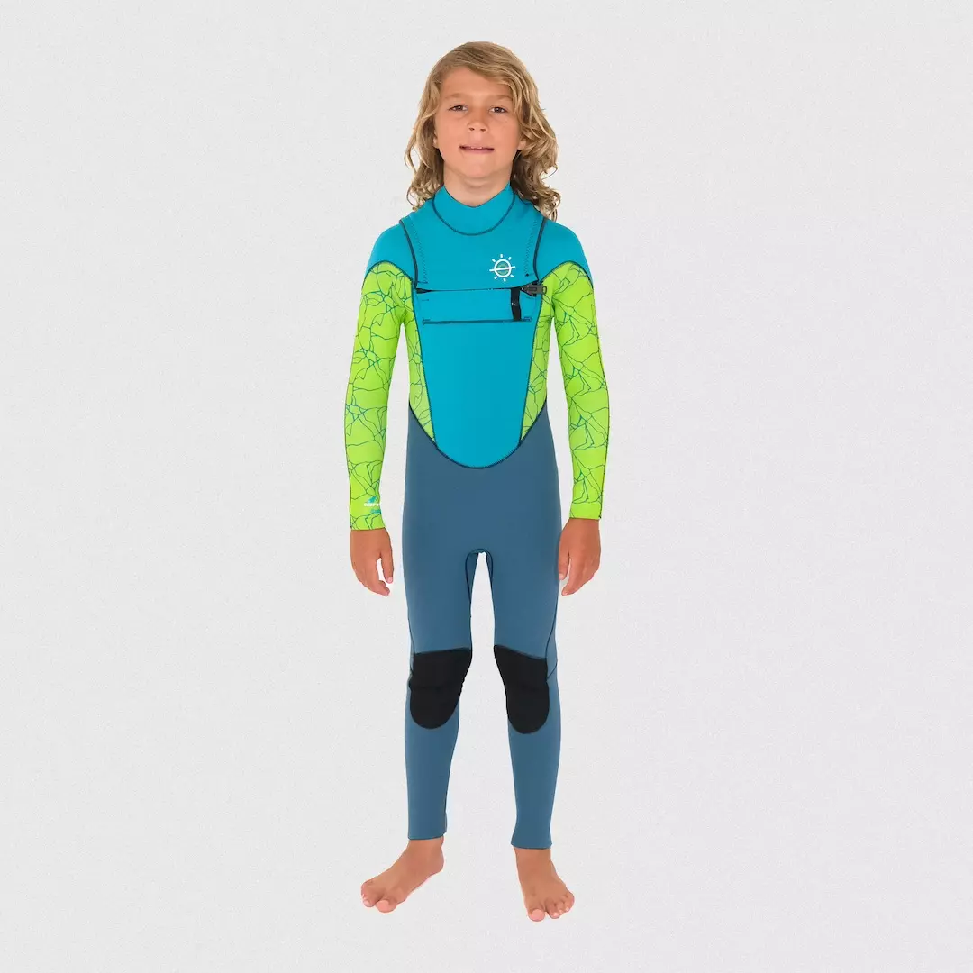 Seconde main Efficient – Combinaison Garçon Junior Chest Zip 4/3 mm – Surf’n’Lifesaving - Outdoor Sports Shop – Bons Plans Randonnée & Trekking