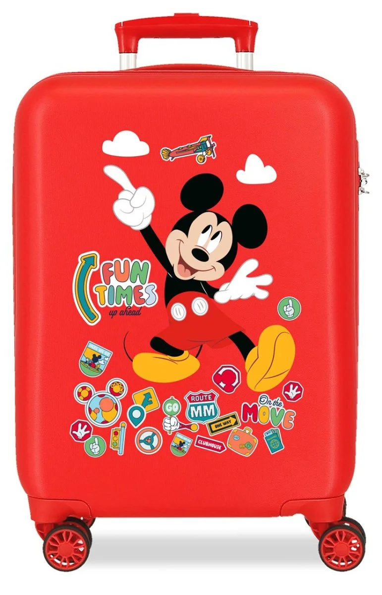4231312 TROLLEY ABS 50 CM. 4R. MICKEY FUN TIMES - Des Produits Outdoor Pensés pour Vos Aventures au Amazon.fr Quotidien