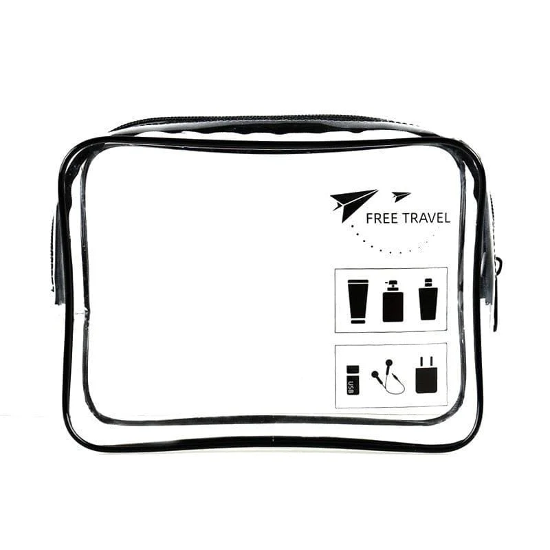 Trousse de Toilette de Voyage Free Travel Avion - Univers maison et accessoires utiles pour une vie simplifiée Trousse " La vie est belle " – XOXO Shop