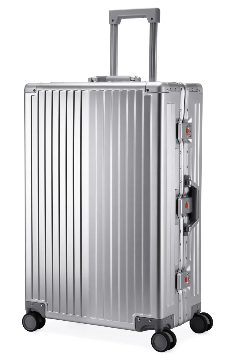 GREENWICH Maleta Grande 100% Aluminio NEW YORK - Des Produits Outdoor Pensés pour Vos Aventures au Quotidien Parfum Concentré Aventure - Concentré de Parfum