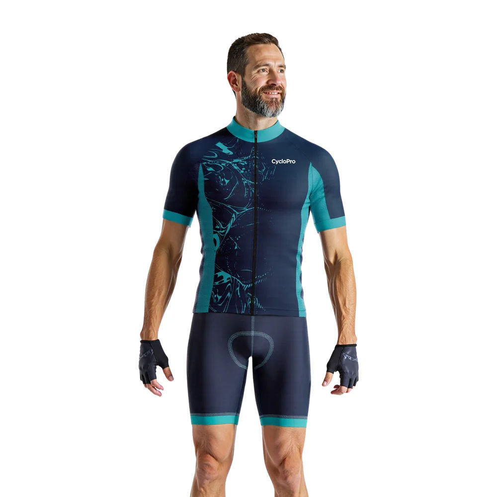 Tenue De Cyclisme Bleue Artistic - Tout pour Créer des Expériences Mémorables en Extérieur Comment choisir son maillot de cyclisme : Guide complet Etxeondo - Etxeondo