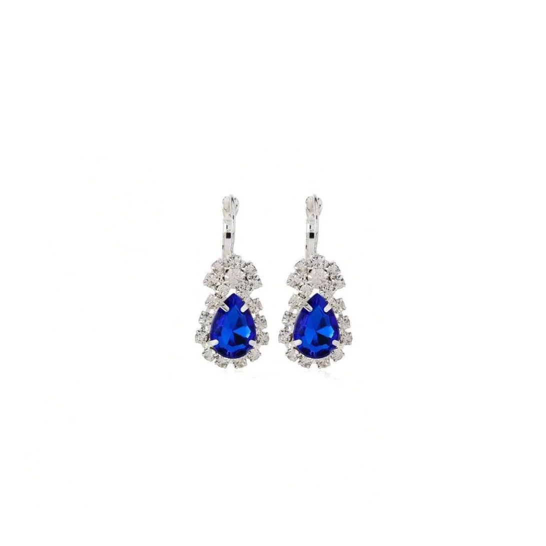 Renaissance blue crystal earrings - Vins Rouges Harmonieux pour Chaque Occasion vodka fruits rouges - Renaissance Vodka Fruits Rouges - Douceur et  Intensité – Maison Villevert
