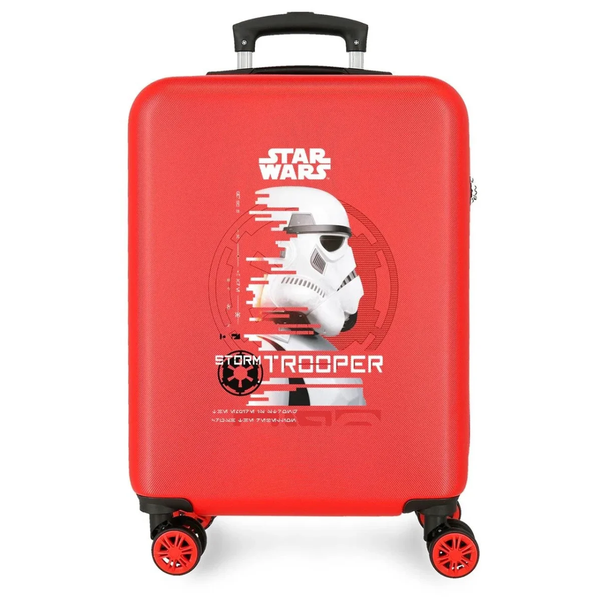 Maleta de cabina rígida Star wars TOOPER 55 CM ROJO - Des Produits Outdoor Pensés pour Vos Aventures au Quotidien Valise cabine Travelite 55x39x22cm 39L NEXT pas cher