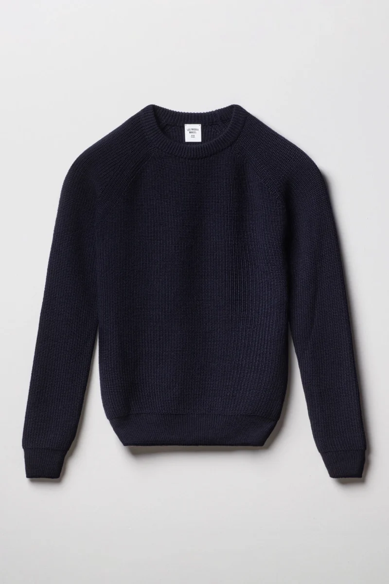 Pull Femme Laine Mérinos – Bleu Marine - Vins Rouges Harmonieux pour Chaque Occasion - {'count': 1, 'name': 'Vignobles'}
