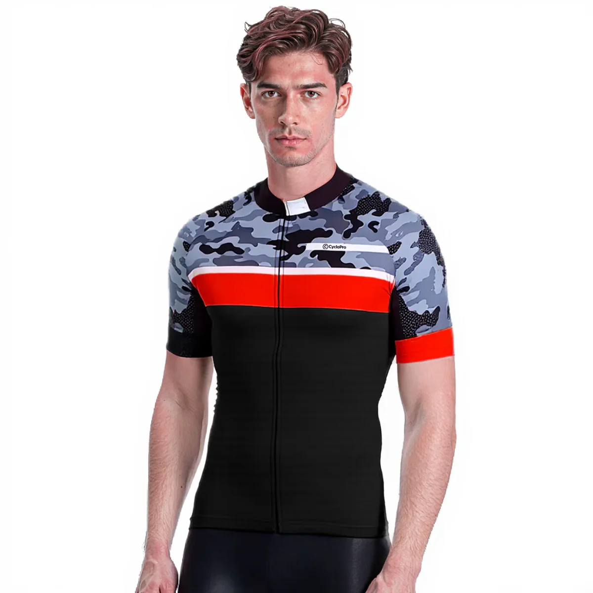 MAILLOT DE CYCLISME ROUGE - CAMORIDE - Tout pour Créer des Expériences Mémorables en Extérieur - {'count': 1, 'name': 'Paradise'}