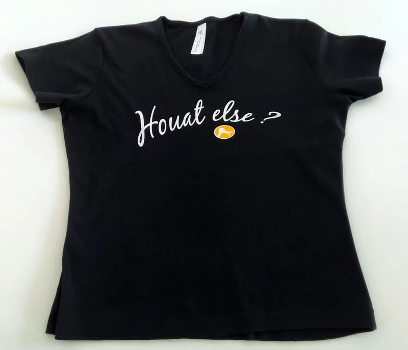 T-shirt « Houat Else » Noir - Padel Éclairage de qualité avec frais de port offerts