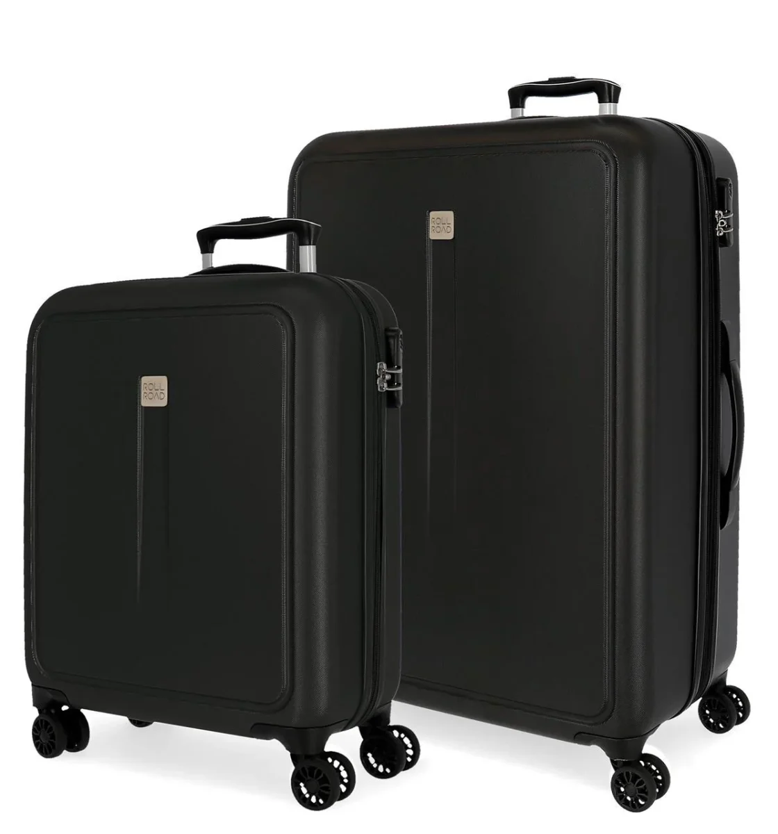 SET/2 TROLLEY ABS 68CM.4R.CAMBOYA NEGRO Produits Outdoor Pensés Aventures Quotidien