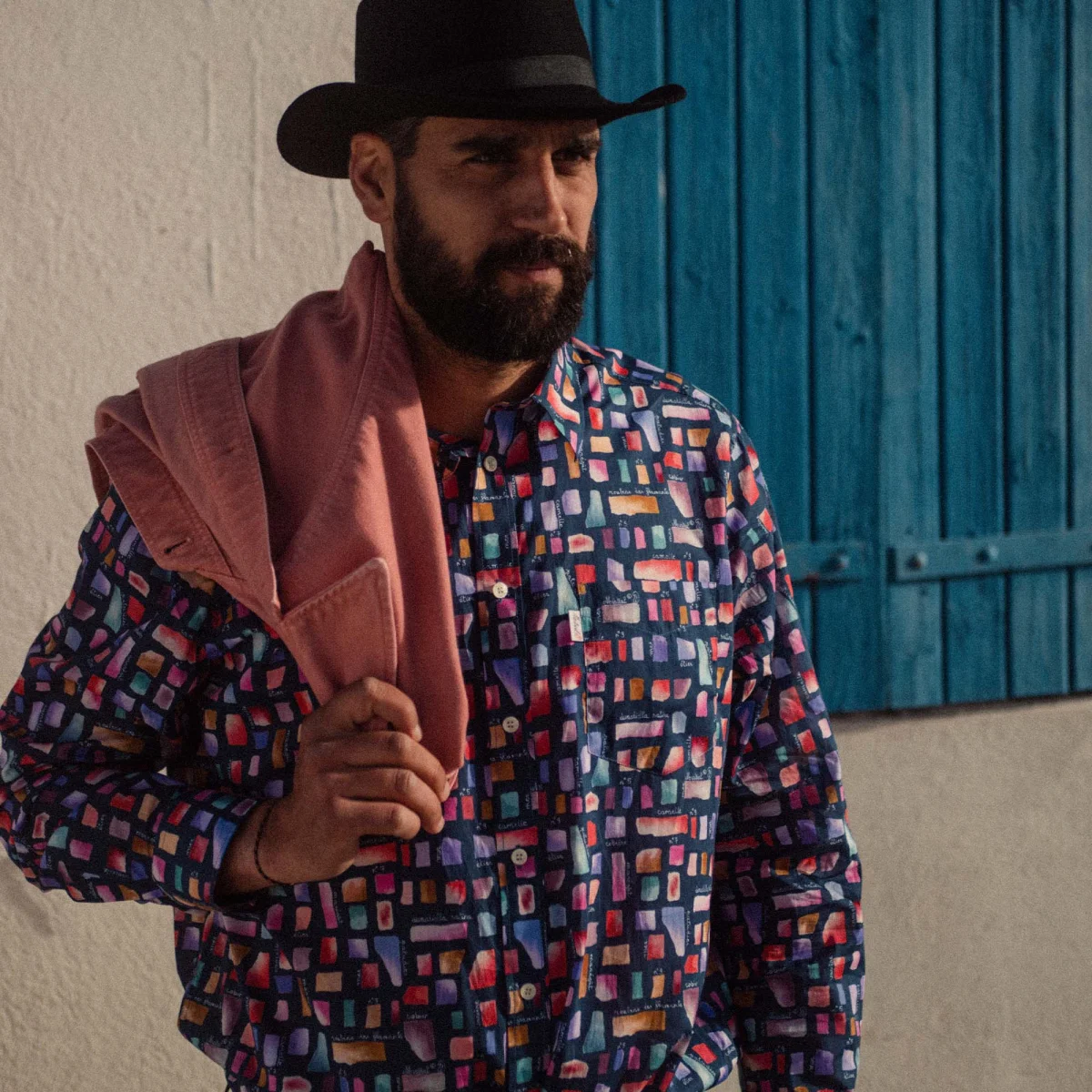 CHEMISE TRADITION SALINA MARINE - E-shop mondial – Produits durables, modernes et accessibles partout - chemise provencale chemise tradition e-shop produit