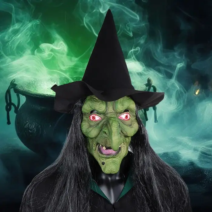 Masque Sorcière Horreur Halloween Boutique Bébé Ligne Soins Jouets Articles Maison