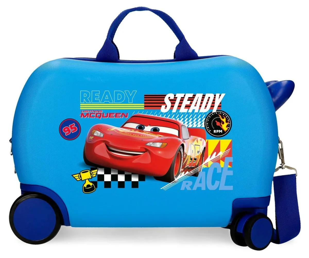 4241041 MALETA INF.ABS 4R.(2 MULTI.) 45CM. CARS LETS RACE AZ - Des Produits Outdoor Pensés pour Vos Aventures au Quotidien - {'count': 1, 'name': 'Amazon.es'}