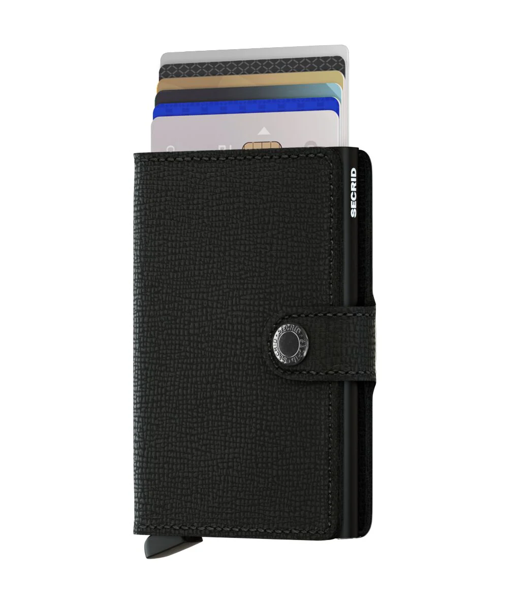 Secrid Miniwallet Crisple Black - Des Produits journalistes Outdoor Pensés pour Vos Aventures au Quotidien